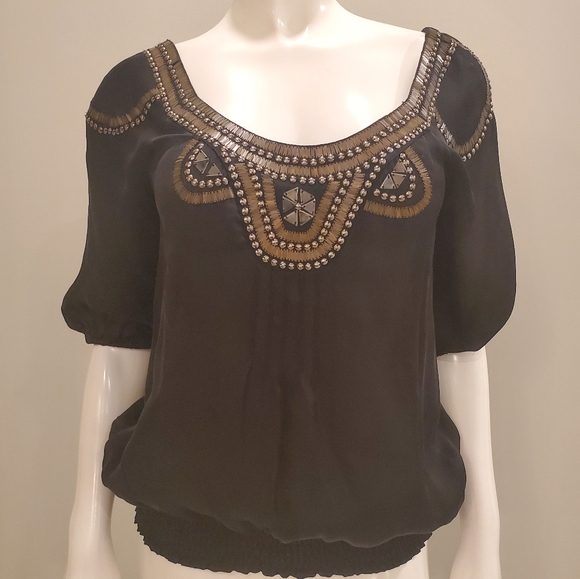 Bebe silk top - Picture 3 of 10